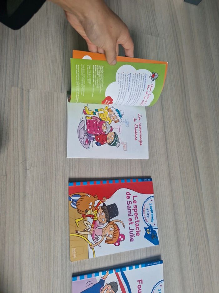 Lot de 4 livres Sami et Julie CP - photo numéro 2