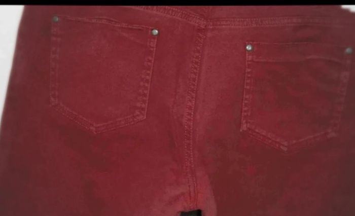 Pantalon - Bordeaux - Kwoman - 46 - photo numéro 4