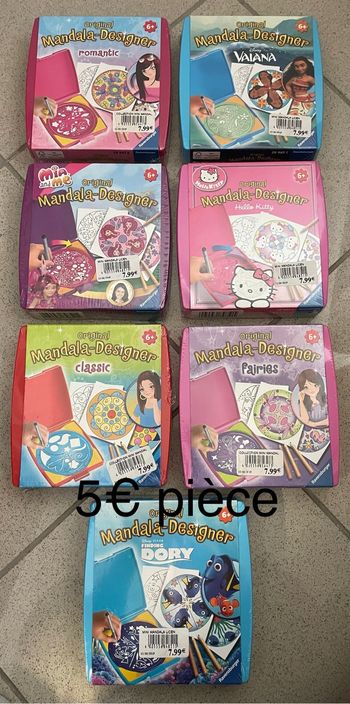 Lot de mandala designer neuf