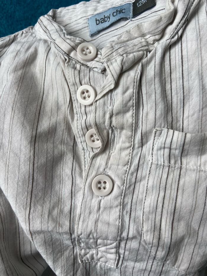 Lot 4 chemises 12 mois - photo numéro 6