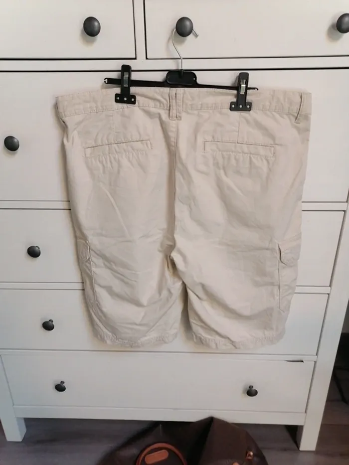 Bermuda short beige homme - photo numéro 4