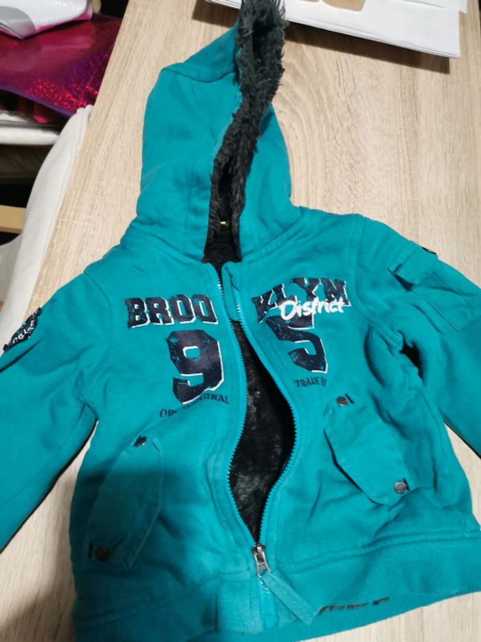 Veste fourré 18 mois - photo numéro 3