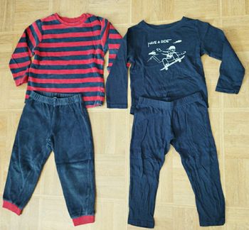 Lots de 2 pijama garçon taille 2/3 ans