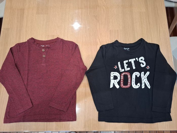 Hauts garçons manches longues 5 ans - photo numéro 3