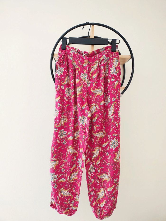 9 ans pantalon fluide léger tape a l'oeil