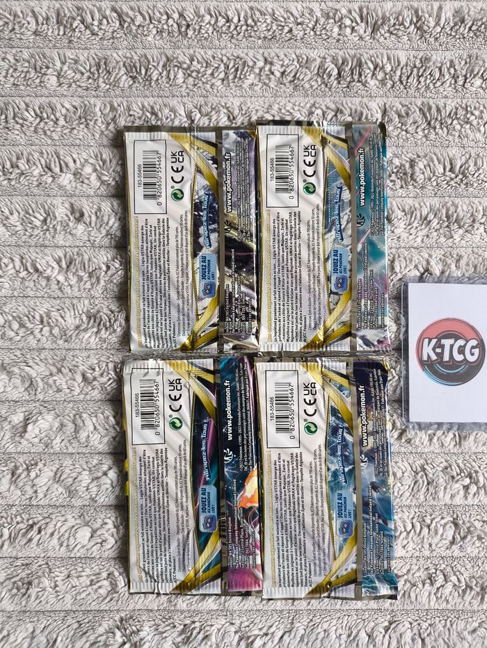 Booster Pokémon Artset EB12 Tempête Argentée – 4 Boosters - photo numéro 2