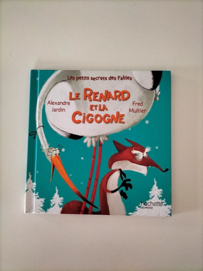 Livre le renard et la cigogne