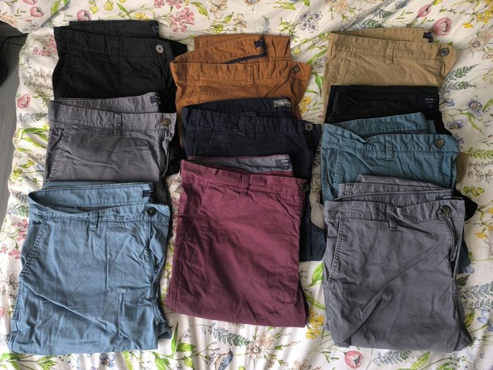 Lots 10 pantalon Regular Fit