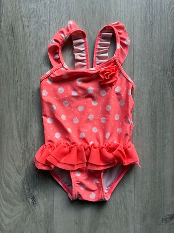 Maillot de bain à pois fille , Taille 18 mois , Kiabi 