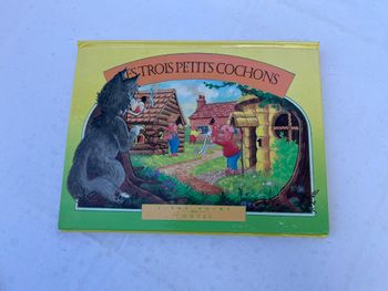 Livre 3D - Les trois petits cochons