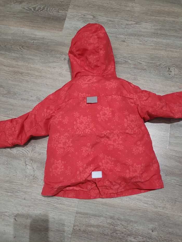 Veste coupe vent 2 en 1 avec doudoune sans manches rose - photo numéro 9