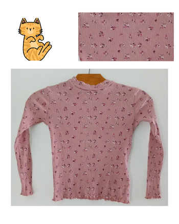 T-shirt d'hiver Gémo 8 ans fille