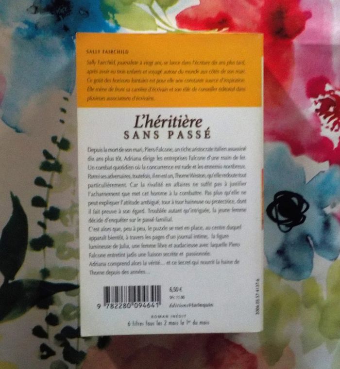 L'héritière sans passé de Sally Fairchild Harlequin Best Sellers HS - photo numéro 2