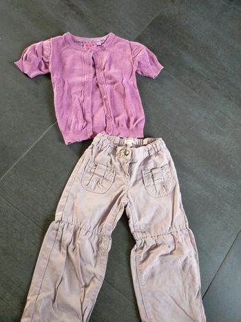 Ensemble pantalon + gilet