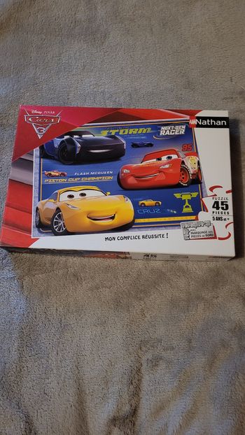 Puzzle Cars 3, 45 pièces 5 ans et +