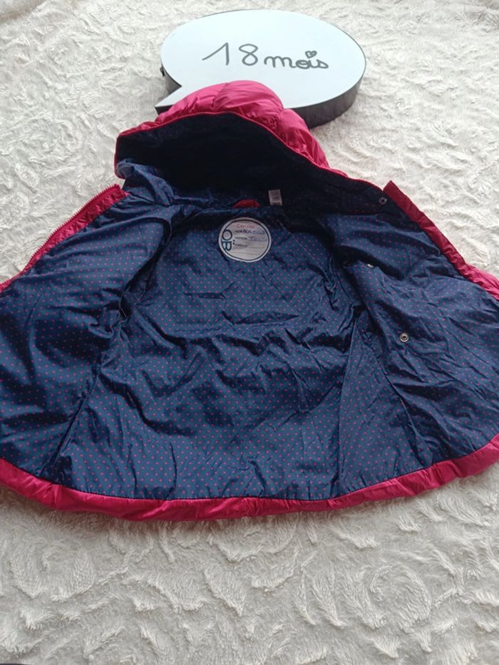 Blouson doudoune avec capuche Fille 18 mois Obaïbi - photo numéro 9