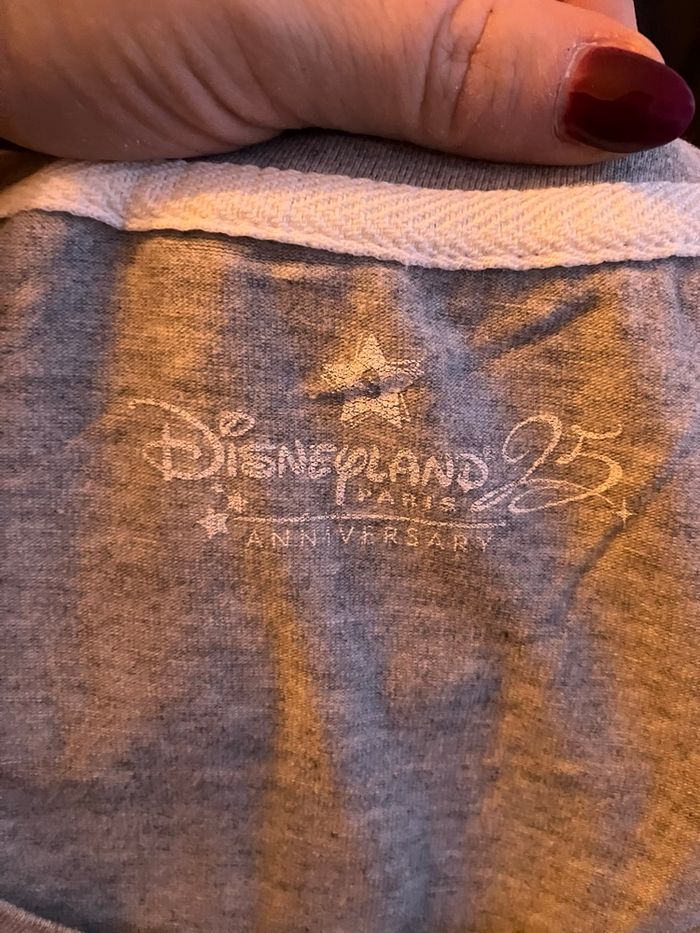 T shirt Disneyland Paris 25 ans taille S - photo numéro 6