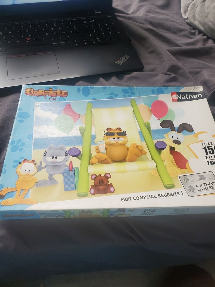 Puzzle  complet garfield
