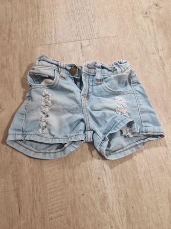 Short en jean