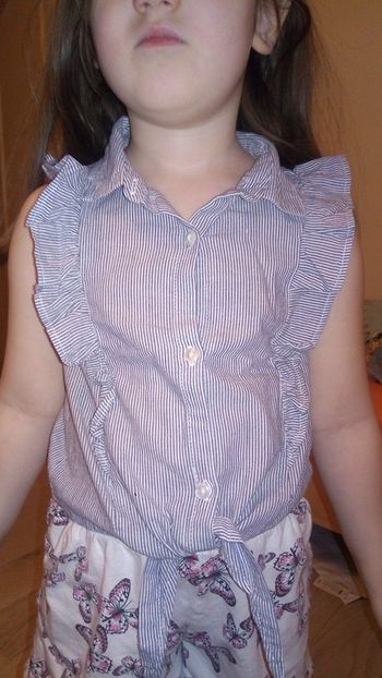 Haut rayé avec fils argentés In Extenso 4 ans