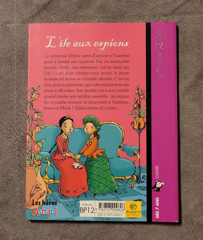 Princesse Zélina, tome 6 - L'Île aux espions Edith (Illustrations) - photo numéro 2