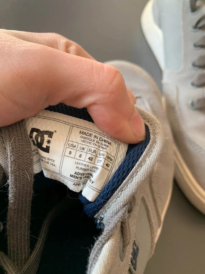 Chaussure grise à lacet homme taille 42 - photo numéro 6