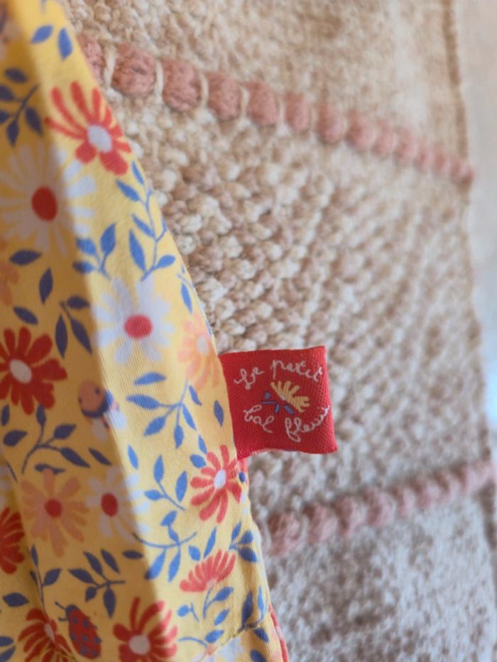 Robe fleurie jaune et orange collection "Le petit bal fleuri" Sergent Major 2 ans - photo numéro 4