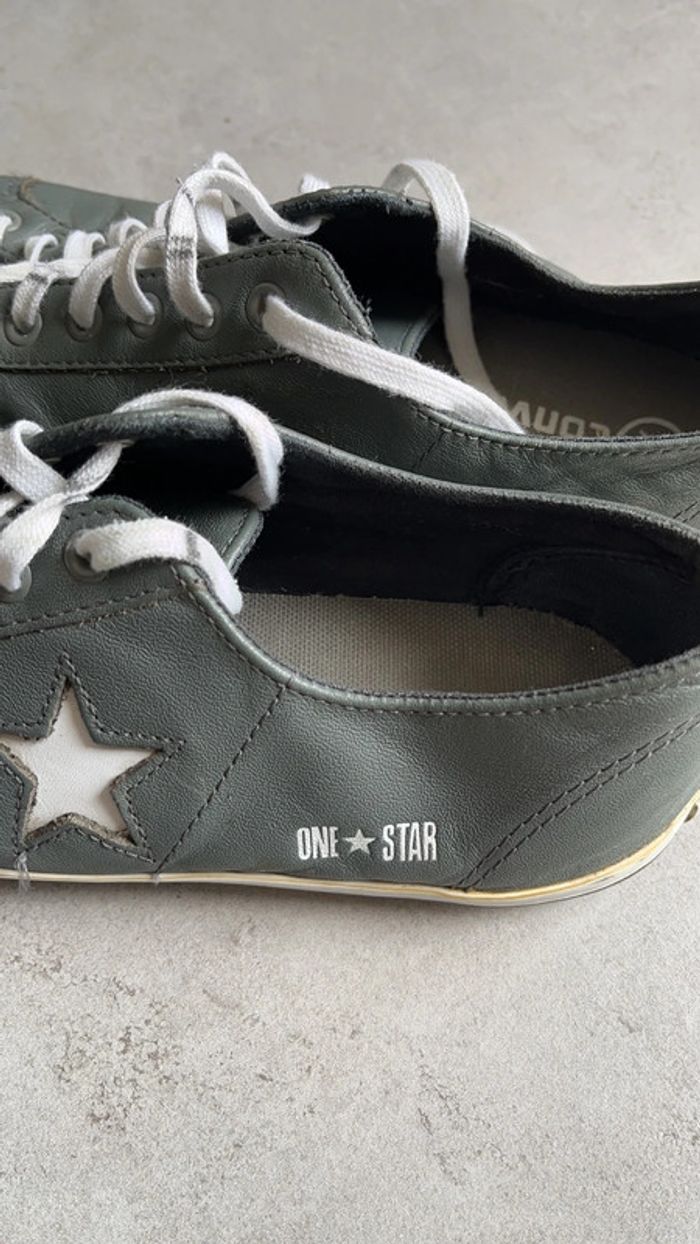 Converse en cuir mixte - photo numéro 7
