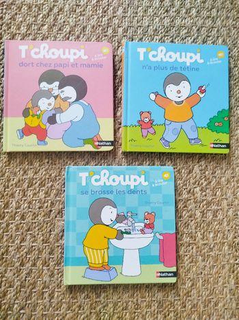 Livres T'choupi en lot ou à l'unité