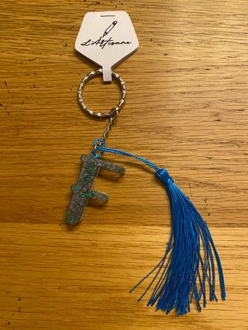 Porte clé Lettre F