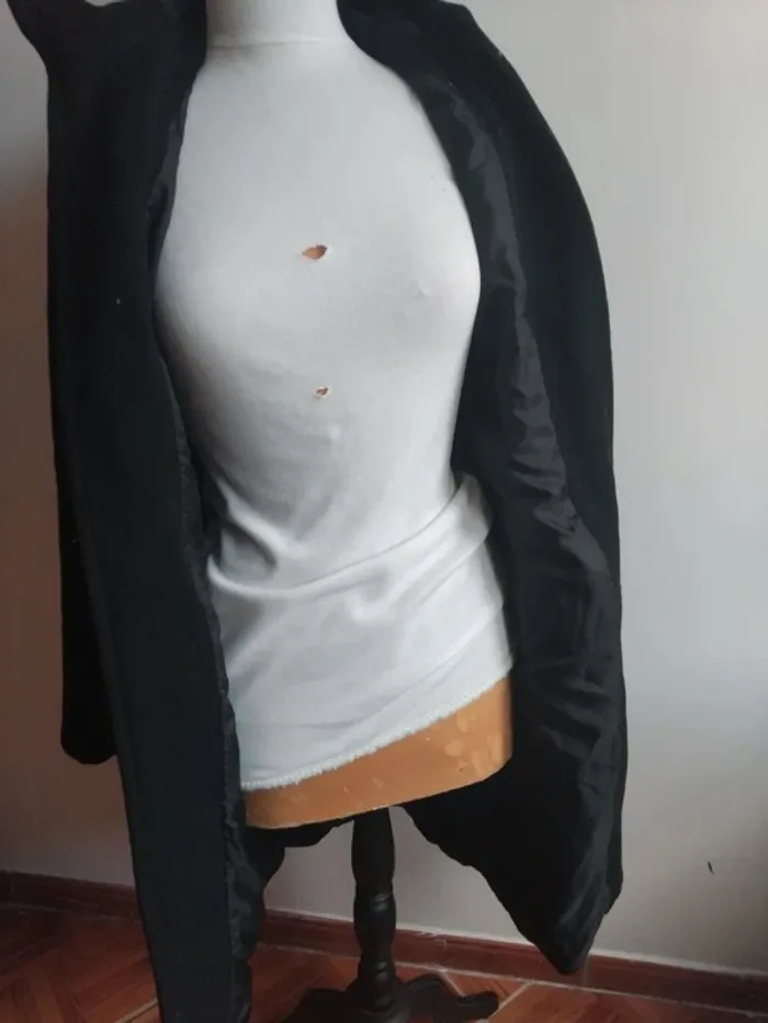 Manteau  a capuche Comptoir des cotonniers t40 - photo numéro 10