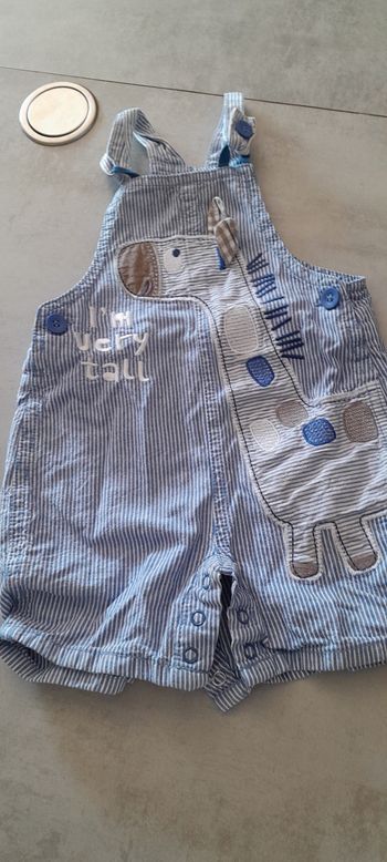 Salopette short
