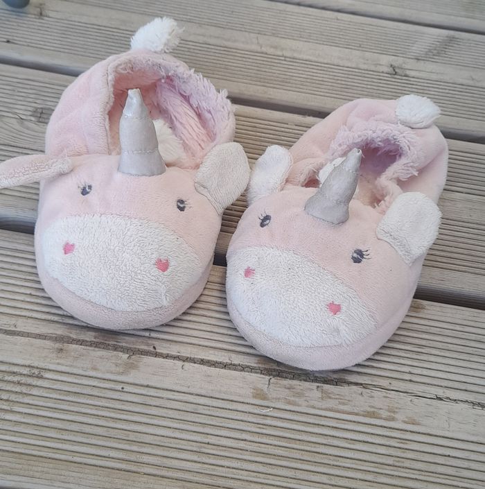Chaussons licorne - photo numéro 3