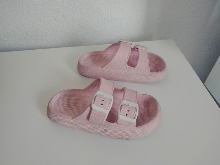 Sandales rose pastel - 31 - Action