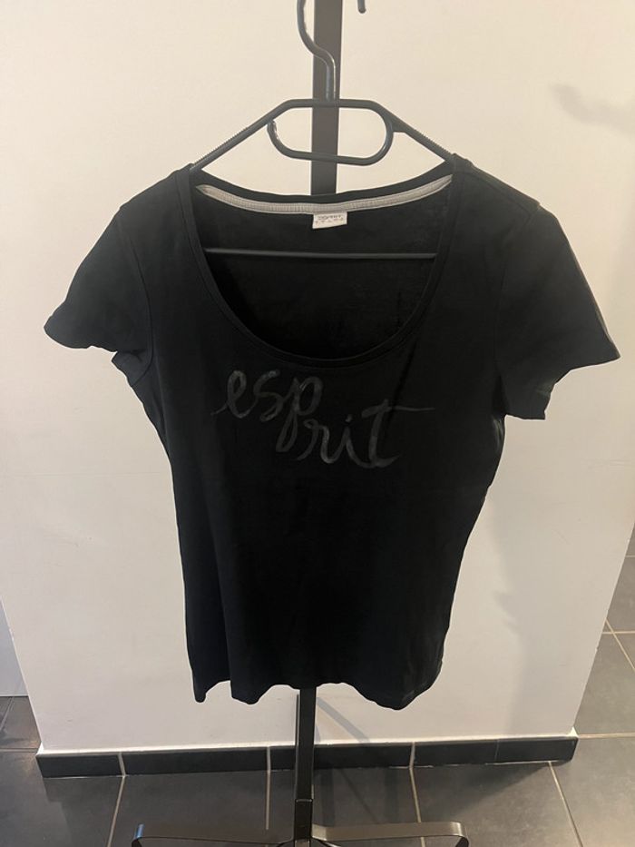 Tee-shirt noir Esprit Taille XL