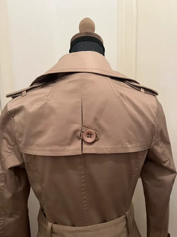 Veste - trench - camel - taille 36 - photo numéro 4