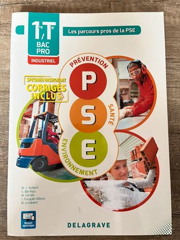 1re/tle bac pro PSE