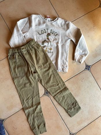 Ensemble jogging 10 ans duck canard  garçon tape à l’œil