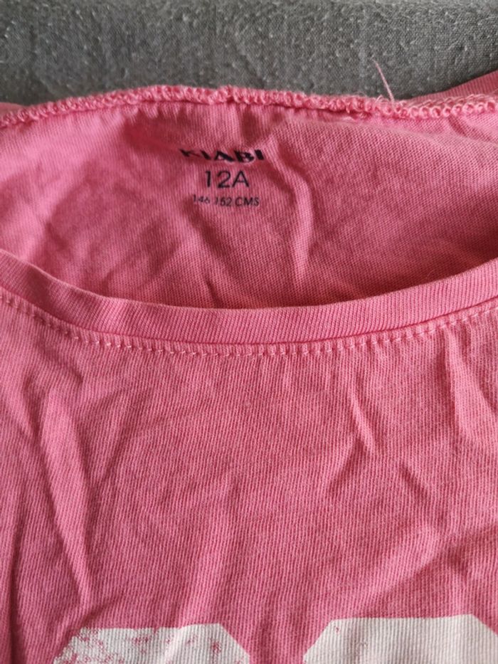 Tee shirt manche longue fille 12 ans, kiabi - photo numéro 2