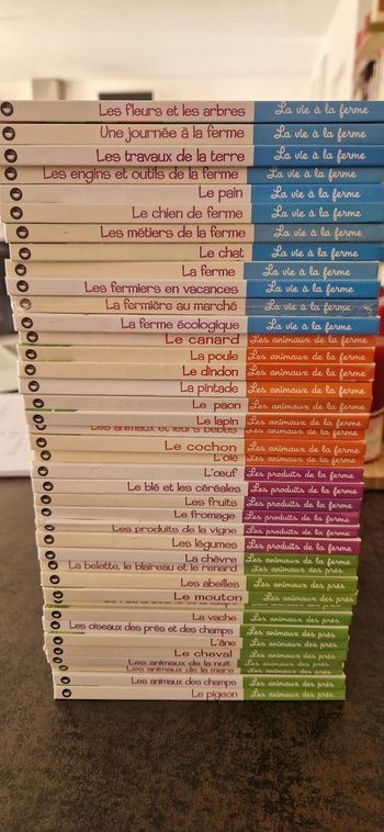 Collection animaux de la ferme