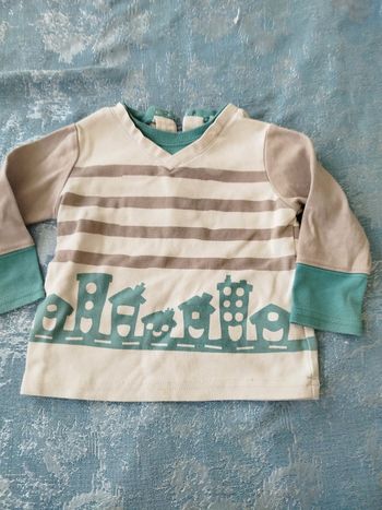 Tee-shirt garçon manche longue