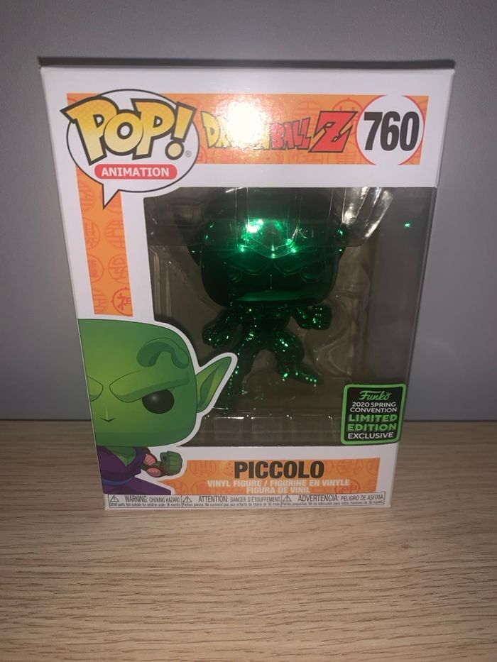 Funko pop DBZ neuve piccolo 760 vert neuve