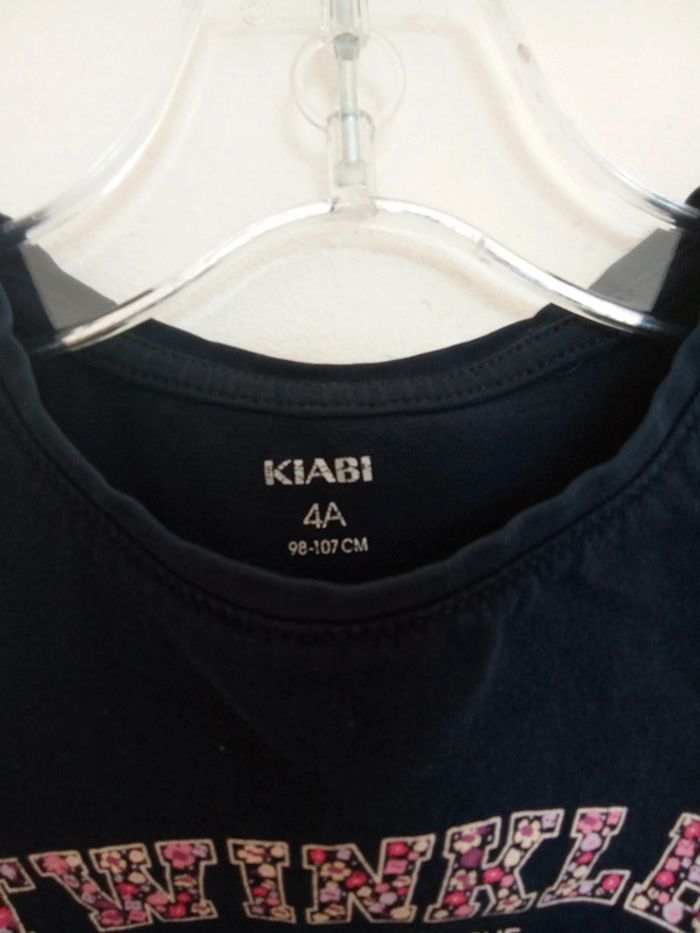 T-shirt fille taille 4 ans Kiabi - photo numéro 3