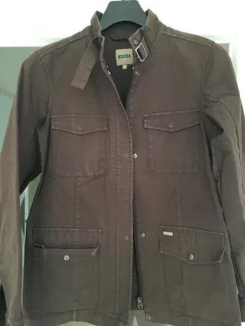 Veste aigle marron
