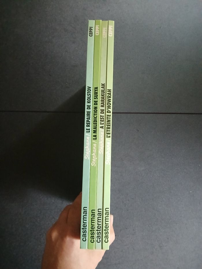 Lot de 4 bd stephane ceppi - photo numéro 2