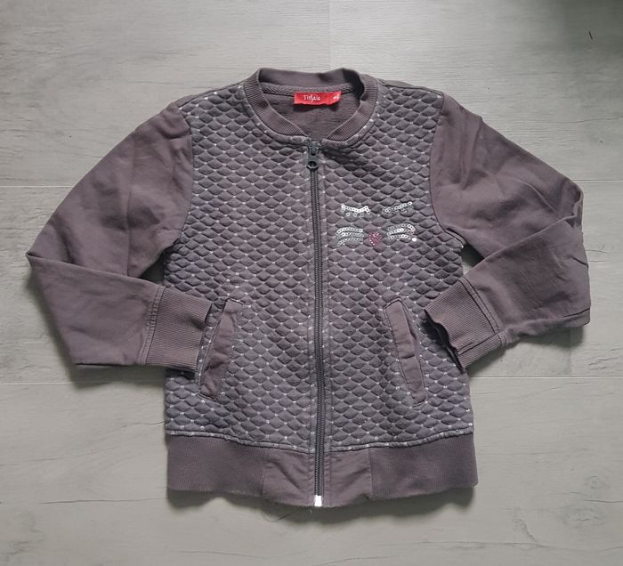 Veste/gilet zippée fille Tissaia 6 ans