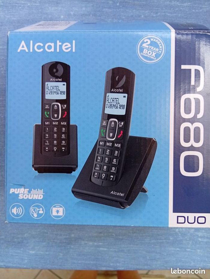 Téléphone Duo Alcatel
