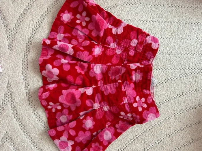 Jupe chaude fleurs