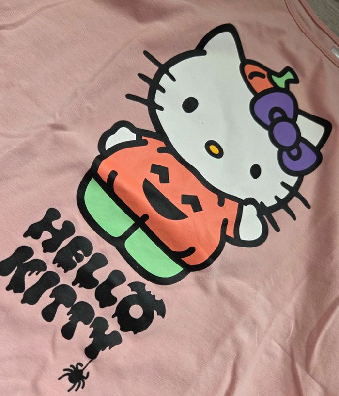 🌸 Blouse longue manche hello kitty et volant 10 ans 🌸 - photo numéro 4