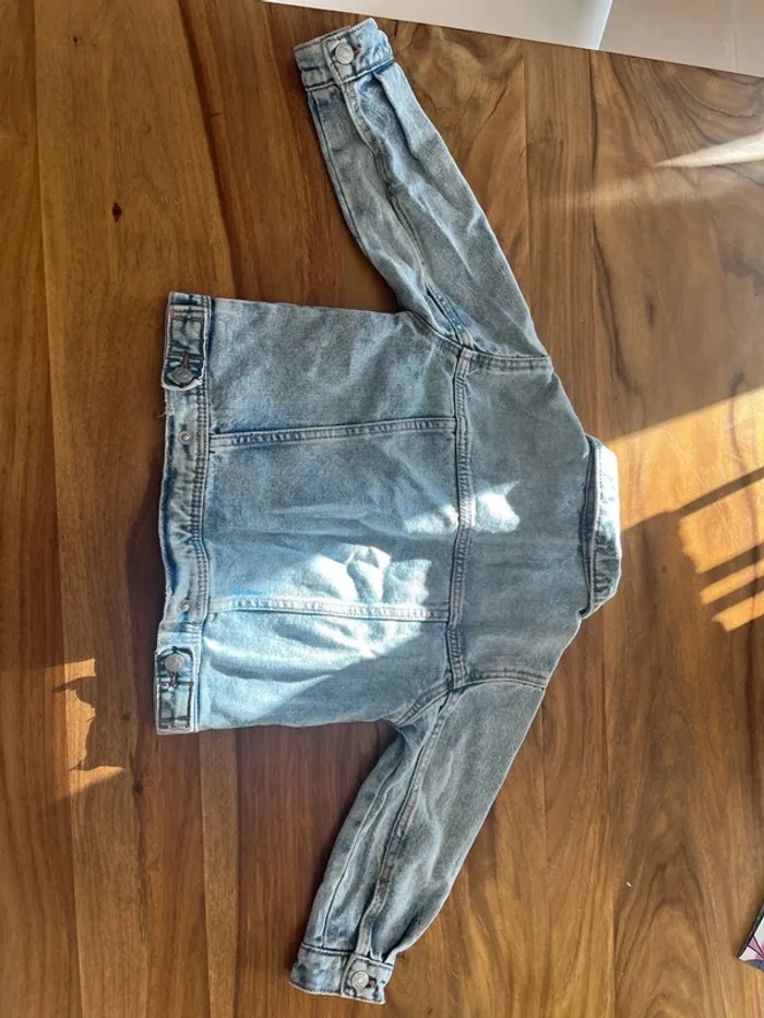 Veste en jean Zara - photo numéro 4